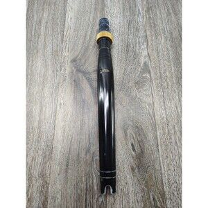 Aftco BLACK & Gold Straight Aluminum Butt #4 StoraButt 1 Piece 14" Length